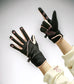 Winter Waterproof Five-Finger Anti-Slip Driving Velvet Gloves