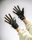 Winter Waterproof Five-Finger Anti-Slip Driving Velvet Gloves