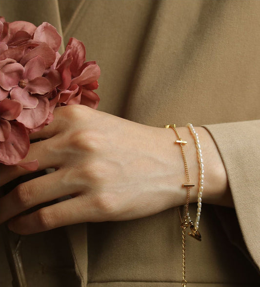 Classic Real Pearl Beaded Bracelet