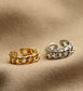 Thick Chain Adjustable Ring