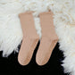 Autumn and Winter Mid-Calf Cotton Non-Slip Yoga Socks for Women