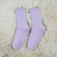 Autumn and Winter Mid-Calf Cotton Non-Slip Yoga Socks for Women