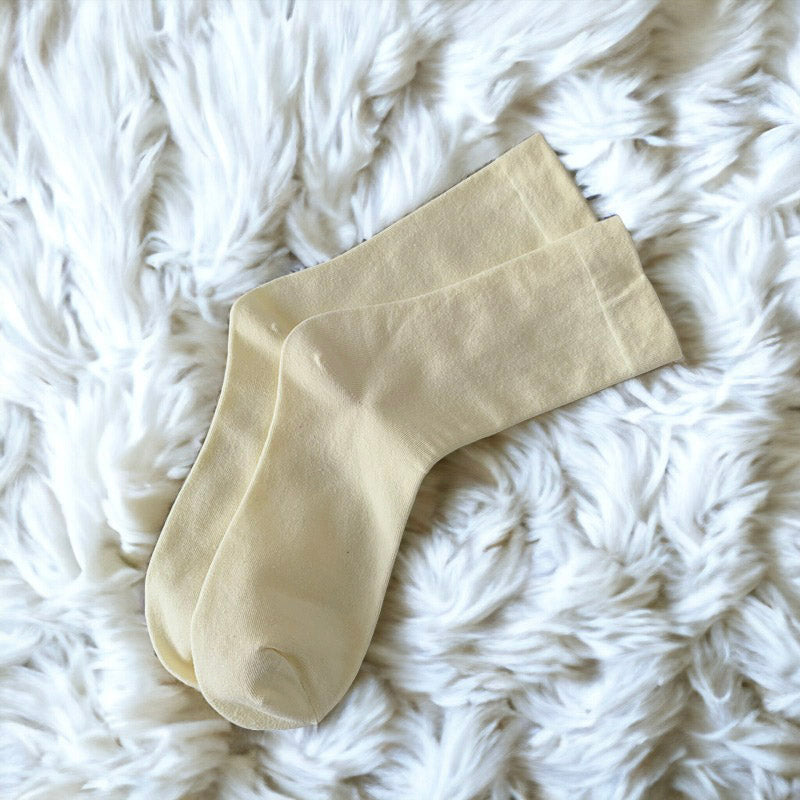 Autumn And Winter Mid-Calf Maternity Cotton Socks