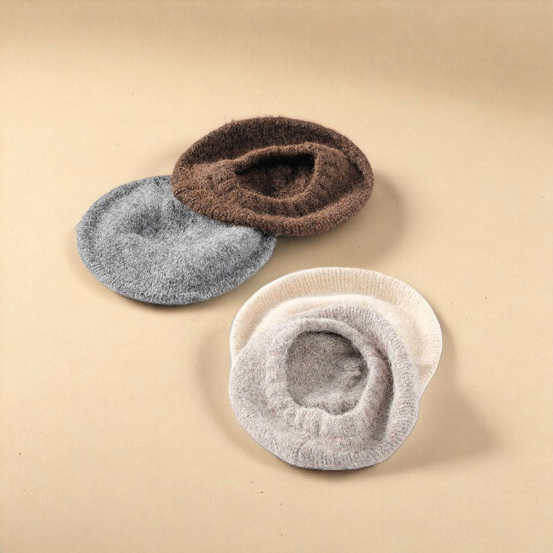Fashionable and Versatile  Japanese knitted Beret Hat
