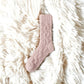 Mid-Calf Coral Velvet Socks For Women