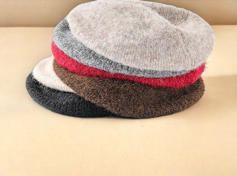 Fashionable and Versatile  Japanese knitted Beret Hat