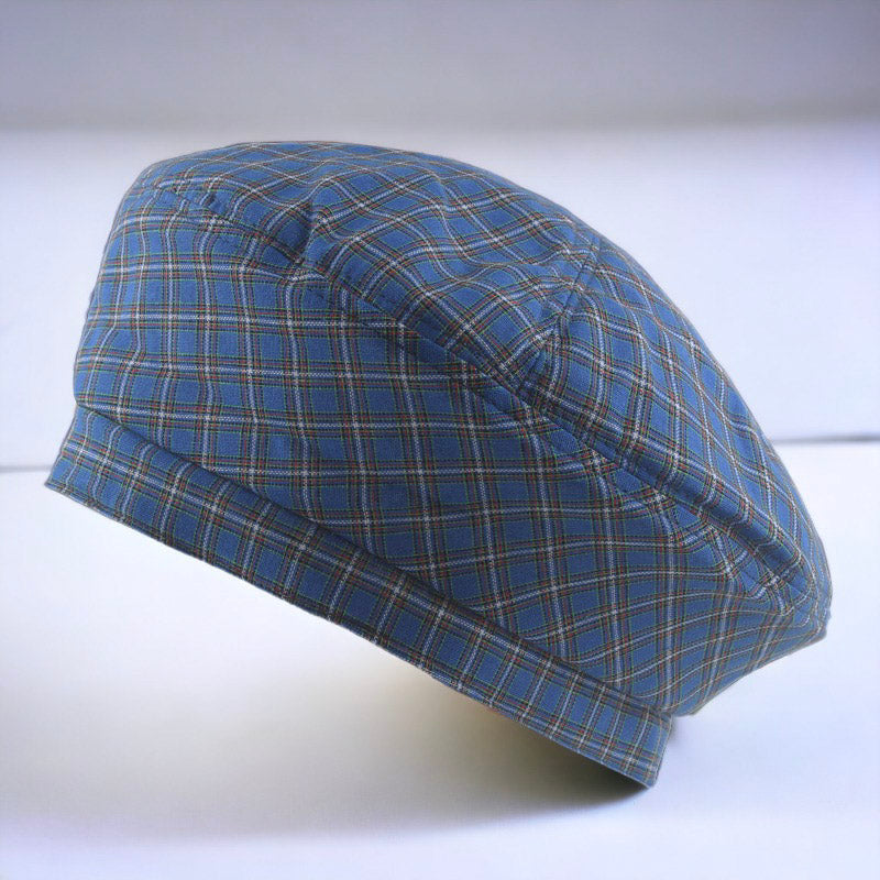 Classic Plaid Beret Hat