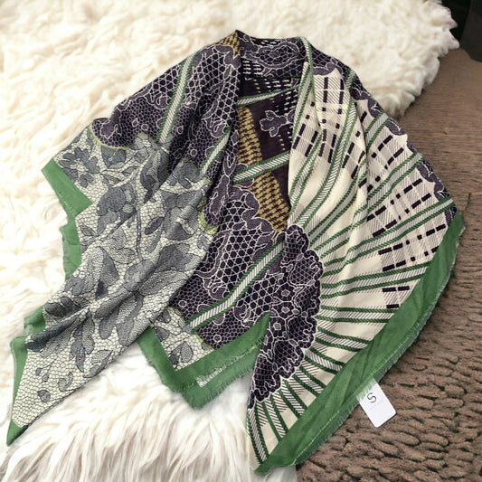 Fashionable and Versatile Large Square Scarf