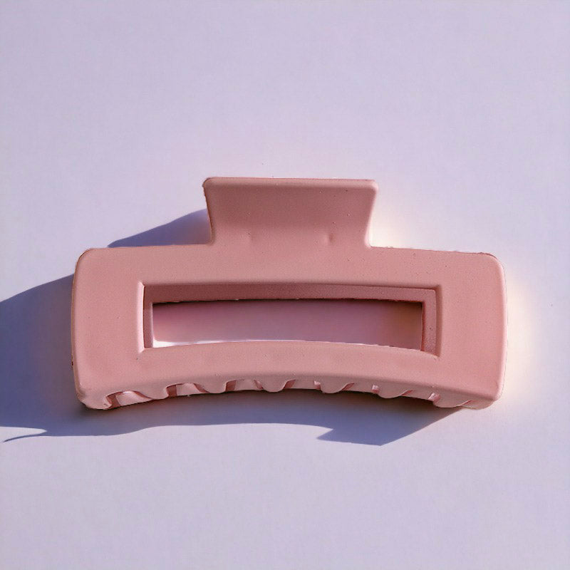 Retro Candy Colored Rectangular Hair Clip