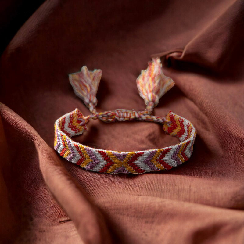 Retro Style Fabric Bracelet