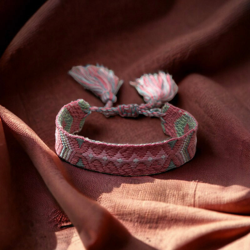 Retro Style Fabric Bracelet