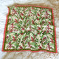 Flower Printed Silk Retro Scarf For Women