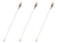 Women's Hat Pin Long Handle Golden Jewelry Retro Hollow Out Pearl Pins