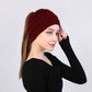 Autumn and Winter Women's Knitted Stretchable Hairband