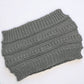 Autumn and Winter Women's Knitted Stretchable Hairband