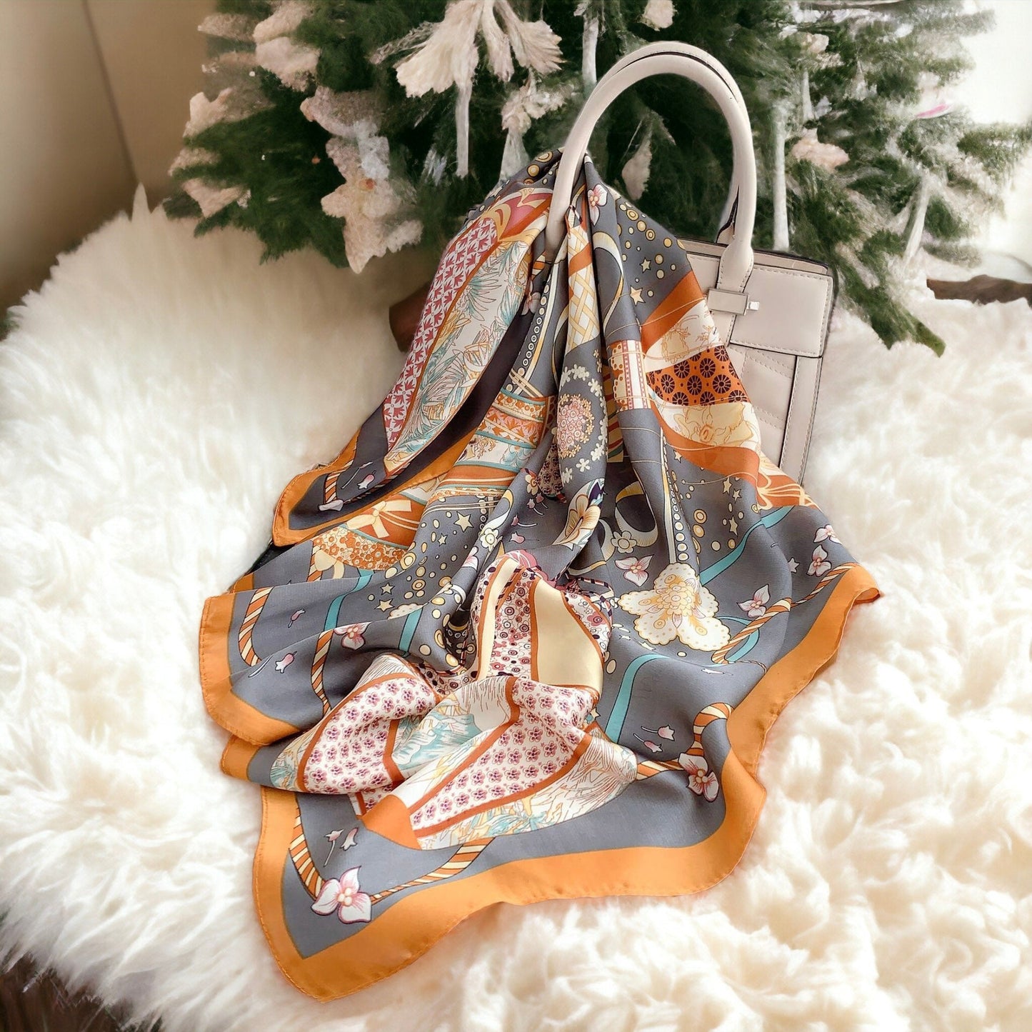 Fashion Simulation Silk Scarf For Women