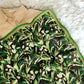 Flower Printed Silk Retro Scarf For Women
