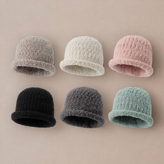 Autumn and Winter Pile Hats For Women