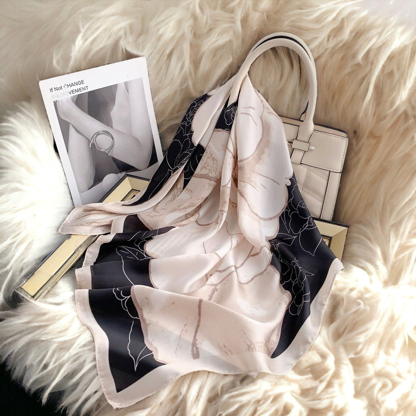 Fashion Simulation Silk Scarf For Women