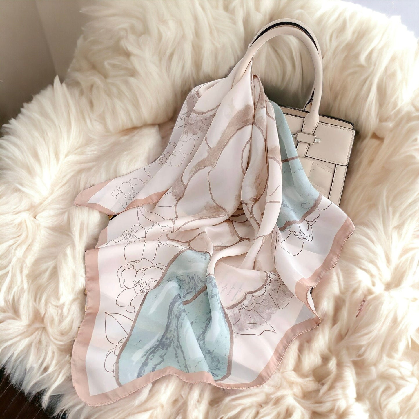 Fashion Simulation Silk Scarf For Women