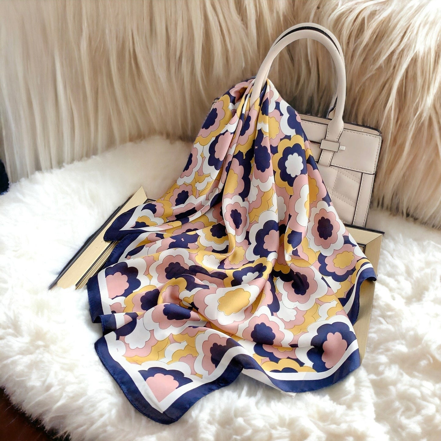 Fashion Simulation Silk Scarf For Women