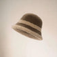 Plush Spliced Woolen Fisherman Hat For Women