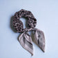 Spring and Summer Versatile Leopard Printed Silk  Scarf For Women