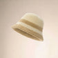 Plush Spliced Woolen Fisherman Hat For Women