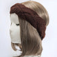 Autumn and Winter Women's Knitted Stretchable Braided Hairband