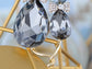Light Smoked Topaz Kitty Cat Animal Brooch Pin