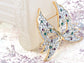 Green Purple Masquerade Ball Butterfly Brooch Pin