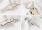 Silver Tone Abalone Shell Elegant Lady Women Dancer Brooch Pin for Wedding Birthday Party