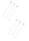 Women's Hat Pin Long Handle Golden Jewelry Retro Hollow Out Pearl Pins
