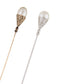 Women's Hat Pin Long Handle Golden Jewelry Retro Hollow Out Pearl Pins