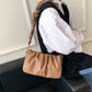 Ruched Multi Chain Bag