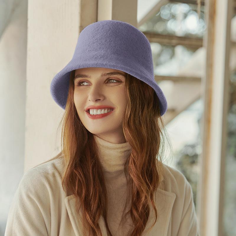 Soft Wool Bucket Hat