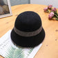 Two Tone Cloche Hat