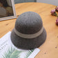 Two Tone Cloche Hat