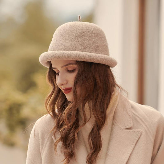 Vintage Soft Bowler Hat