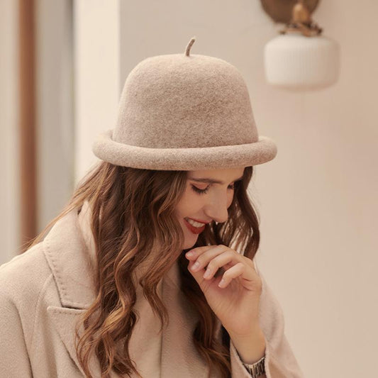 Vintage Soft Bowler Hat