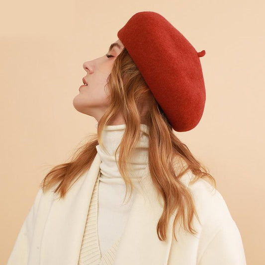 Simple Solid Beret