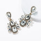 Beautiful Dangle Geometric Shaped Crystals Earrings