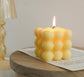 Trendy Bubble Cube Candle