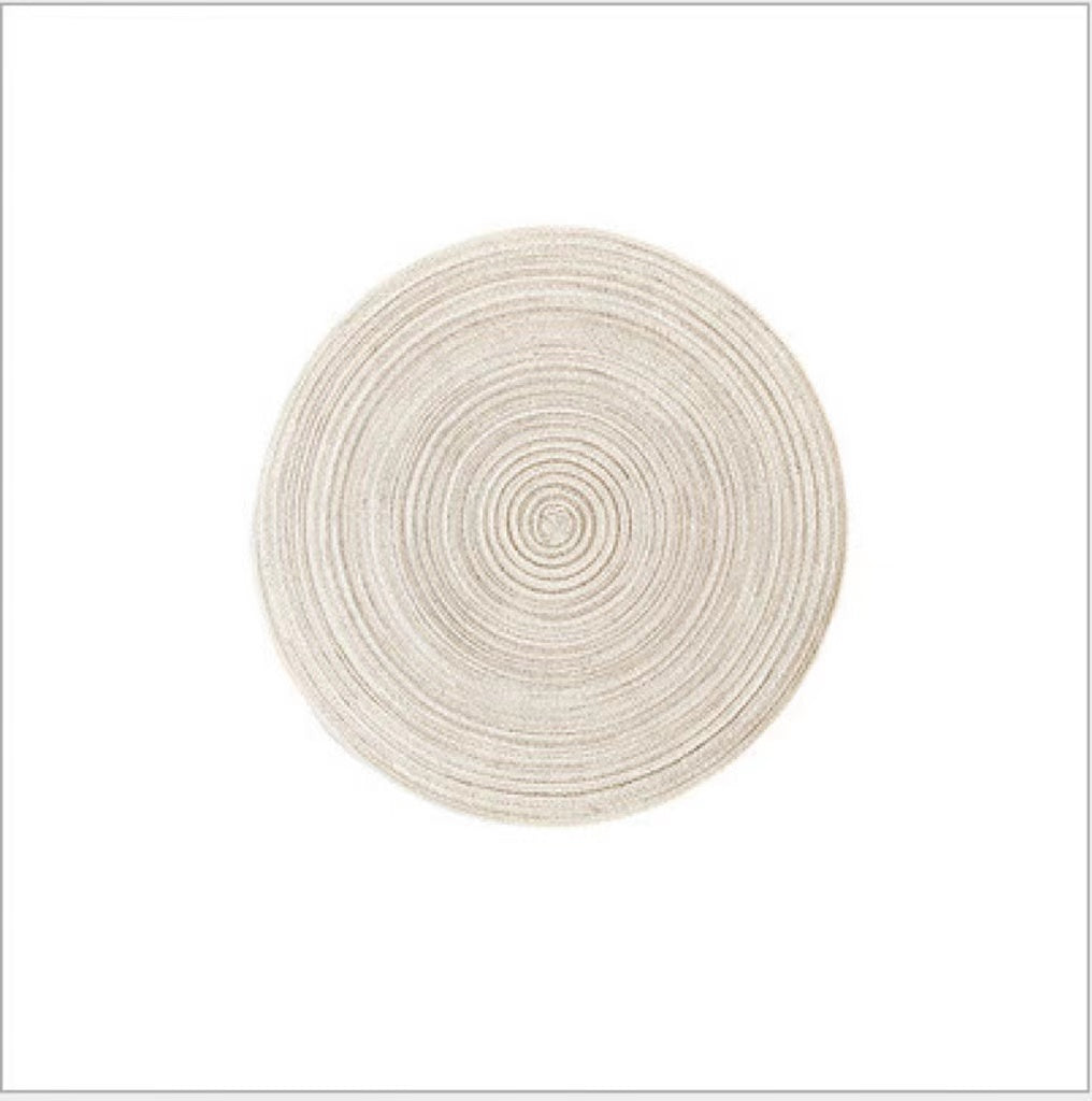 Small Circular Woven Placemat