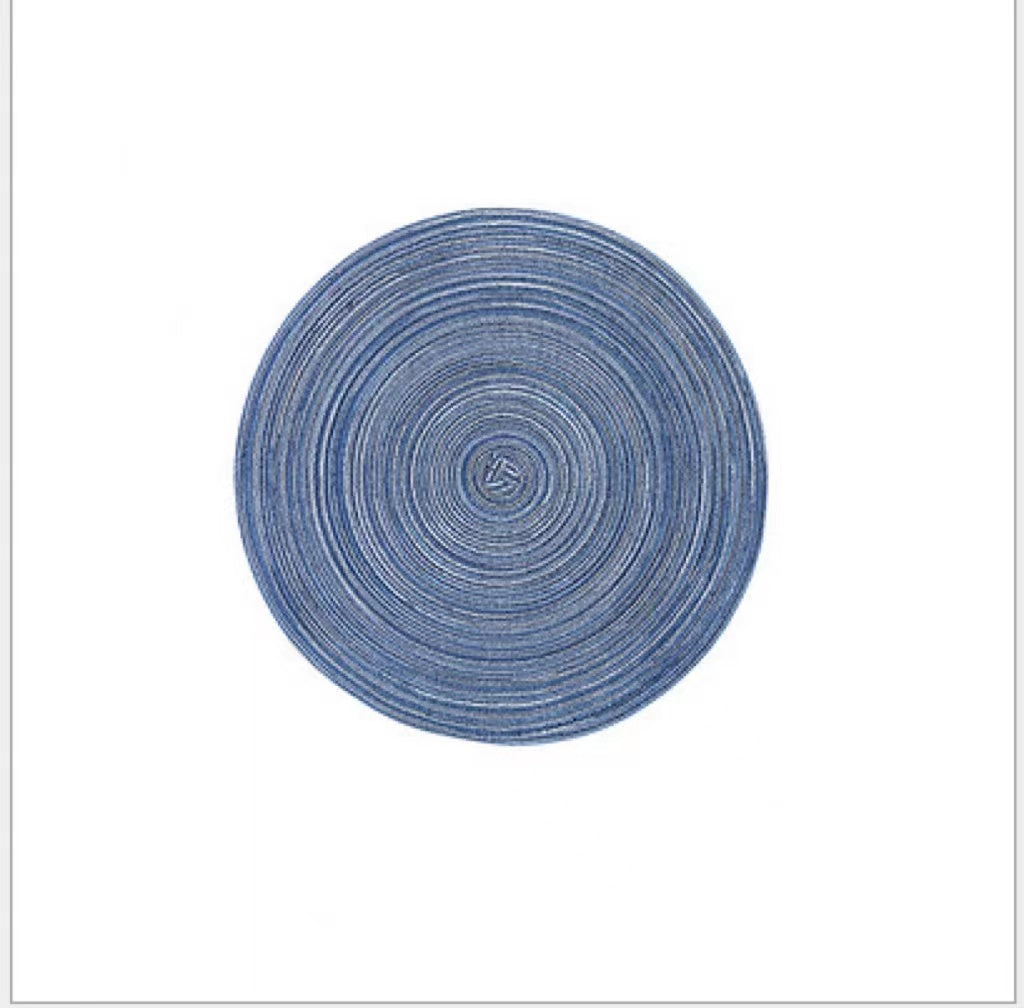 Small Circular Woven Placemat