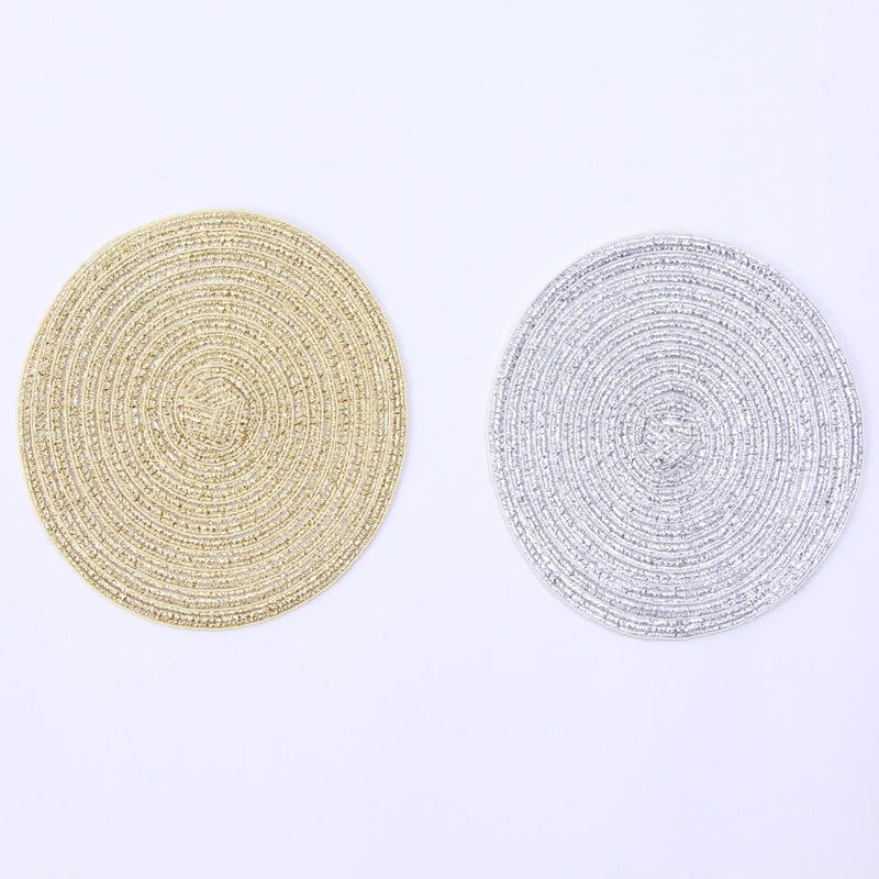 Large Circular Woven Placemat