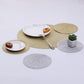 Large Circular Woven Placemat