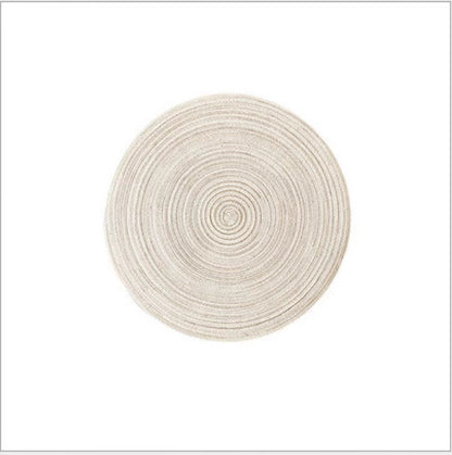 Large Circular Woven Placemat