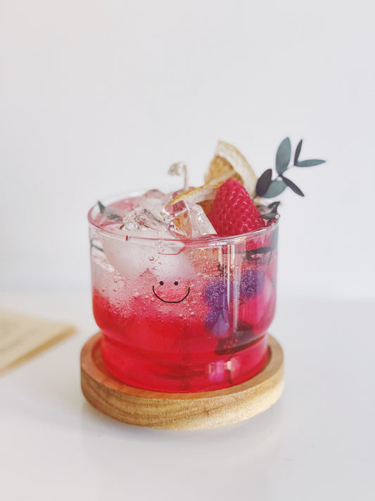 Iced Sparkling Summer Drink Decorative Candle