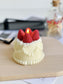 Strawberry Cake Decorative Candle